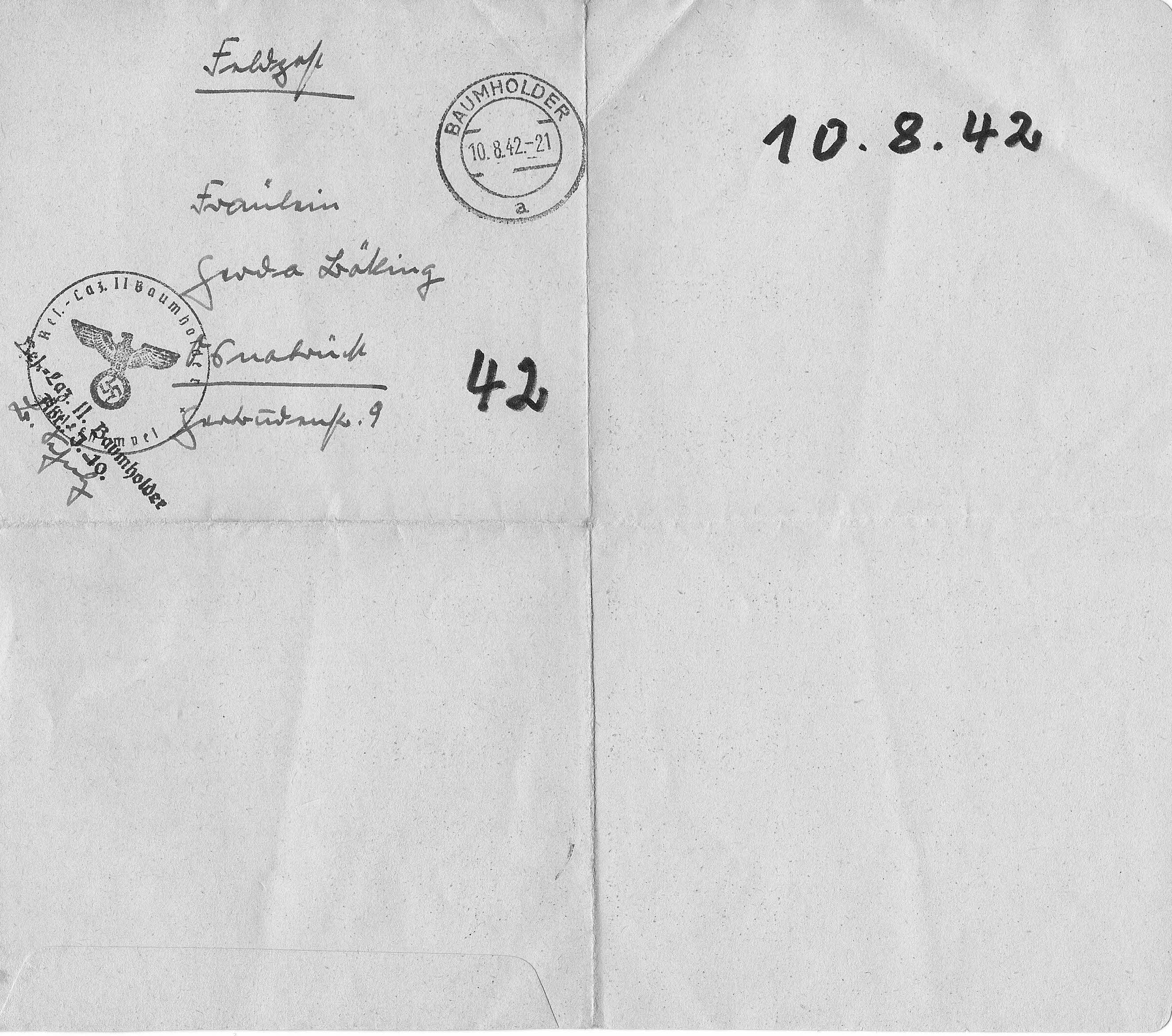 Brief vom 10.08.1942_Seite_1