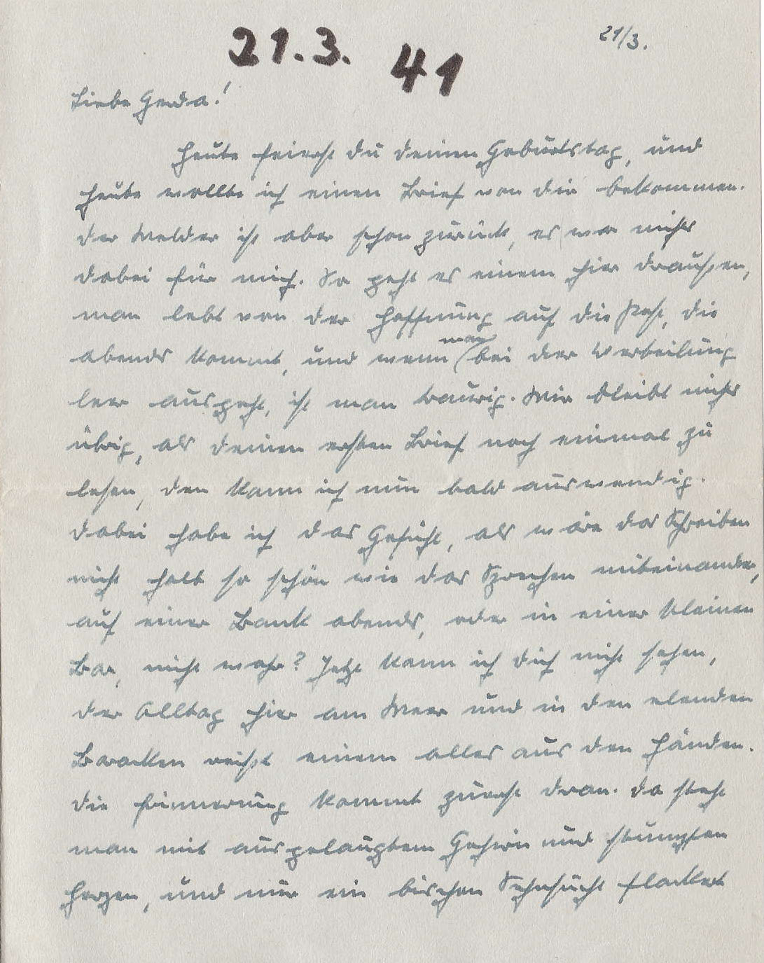 Brief vom 21.03.1941_Seite_1